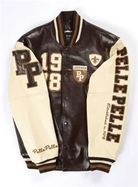 replica pelle leather jackets|varsity pelle jacket.